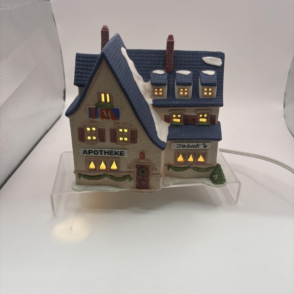 Dept 56~Alpine Village Series~Apotek & Tabek~6540-4~IOB~Works